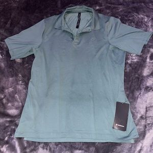 bnwt, lululemon, logo sport polo shirt sleeve